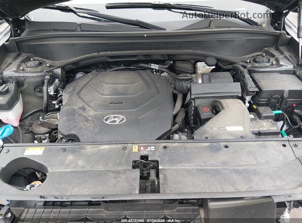 KM8R3DGE2PU542500 2023 HYUNDAI PALISADE Черный Вид сзади