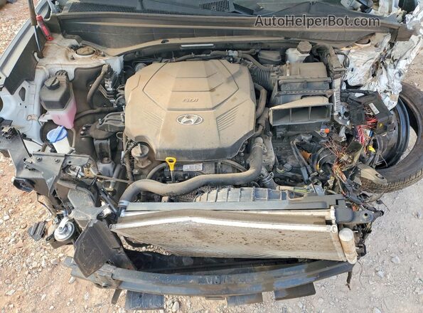 KM8R3DGE2PU630981 2023 HYUNDAI PALISADE White ძრავის განყოფილების ხედი