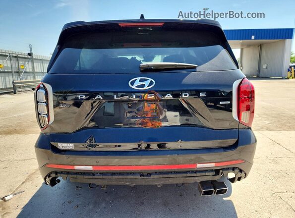 KM8R3DGE3RU681702 2024 HYUNDAI PALISADE Black Rear view