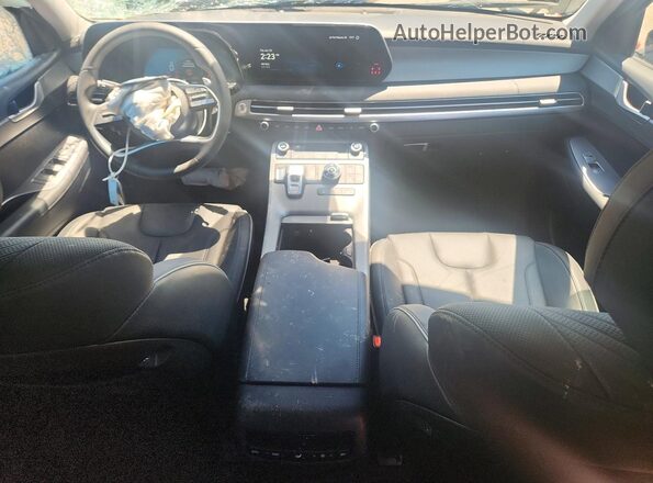 KM8R3DGE3RU681702 2024 HYUNDAI PALISADE Black Dashboard view