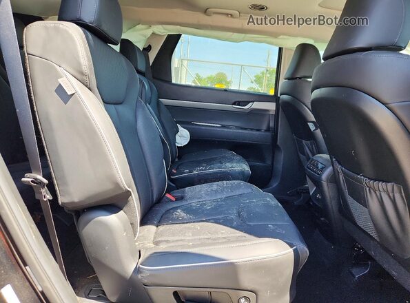 KM8R3DGE3RU681702 2024 HYUNDAI PALISADE Black Rear interior view
