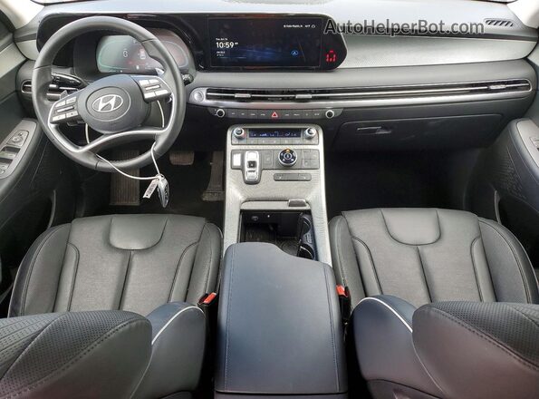 KM8R3DGE6RU709802 2024 HYUNDAI PALISADE Black Dashboard view