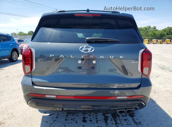 KM8R3DGE8SU893050 2025 HYUNDAI PALISADE Серый Вид сзади