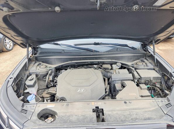 KM8R3DGE9PU489309 2023 HYUNDAI PALISADE Black უკანა სალონის ხედი