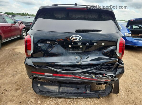KM8R3DGE9PU489309 2023 HYUNDAI PALISADE Black უკანა ხედი