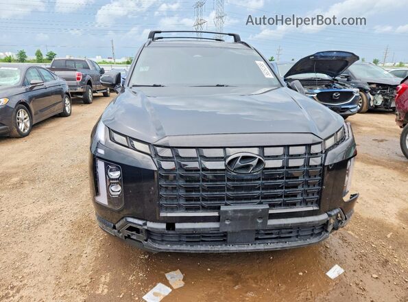 KM8R3DGE9PU489309 2023 HYUNDAI PALISADE Black წინა ხედი