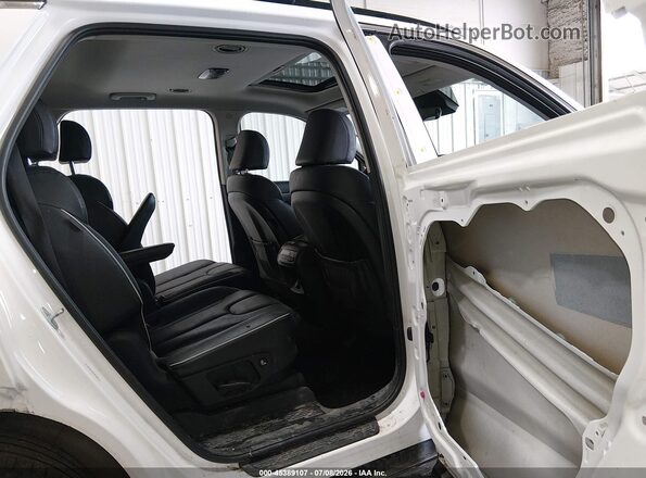 KM8R3DGE9PU550741 2023 HYUNDAI PALISADE White Vista de la etiqueta del VIN