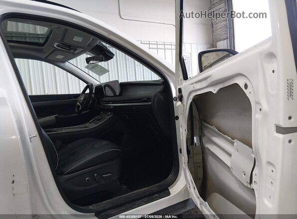 KM8R3DGE9PU550741 2023 HYUNDAI PALISADE White Vista interior delantera