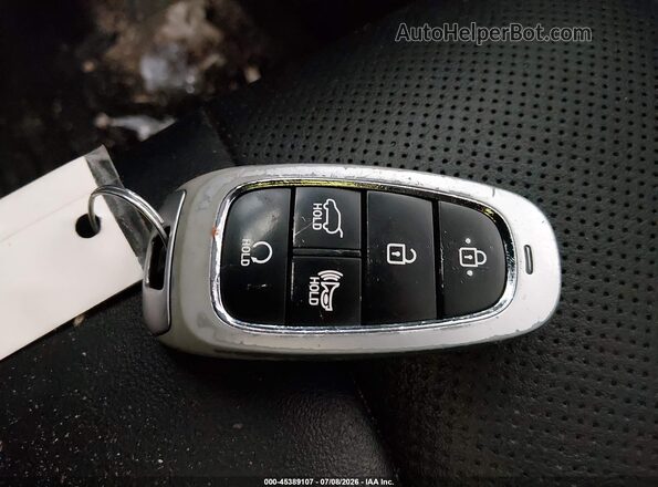KM8R3DGE9PU550741 2023 HYUNDAI PALISADE White Vista del salpicadero