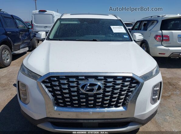 KM8R3DHE0LU073321 2020 HYUNDAI PALISADE Белый Вид спереди