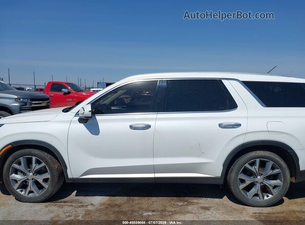 KM8R3DHE0LU073321 2020 HYUNDAI PALISADE Белый Панорамный вид салона 360°