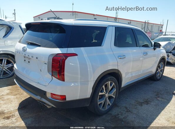 KM8R3DHE0LU073321 2020 HYUNDAI PALISADE Белый Задняя правая четверть