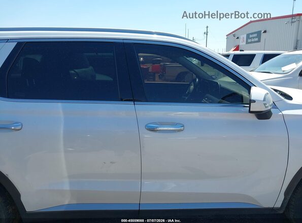 KM8R3DHE0LU073321 2020 HYUNDAI PALISADE Белый Вид задней части салона