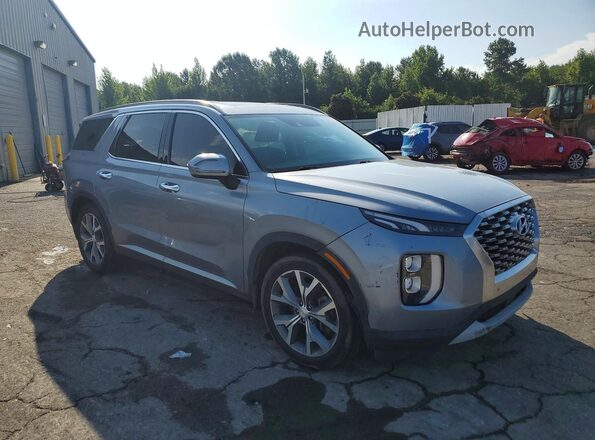 KM8R3DHE1LU041106 2020 HYUNDAI PALISADE Серый Передняя правая четверть