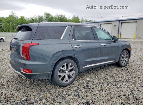 KM8R3DHE3MU325063 2021 HYUNDAI PALISADE Gray Հետևի աջ