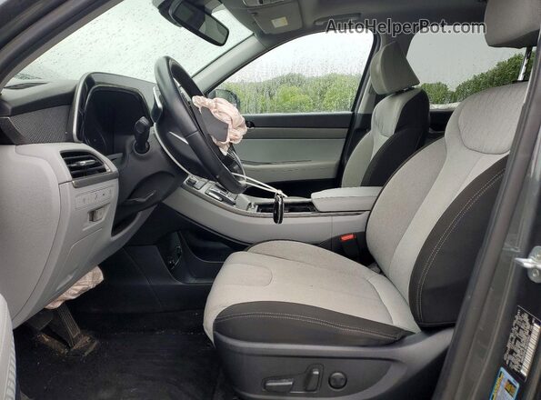 KM8R3DHE3MU325063 2021 HYUNDAI PALISADE Gray Սալոնի դիմացի տեսք