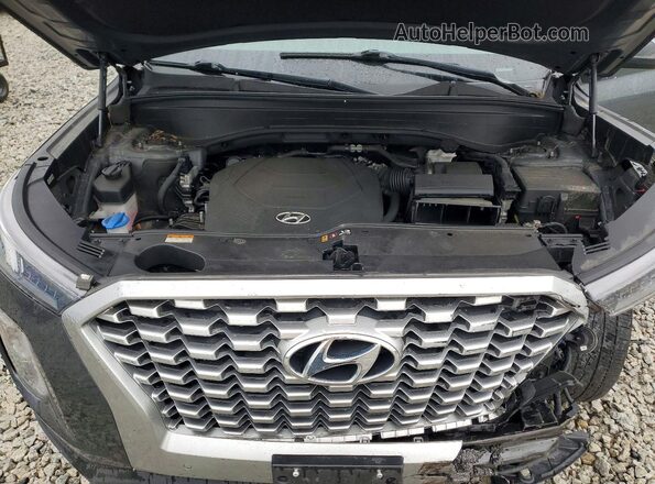 KM8R3DHE3MU325063 2021 HYUNDAI PALISADE Gray Շարժիչի բաժամունքի տեսք