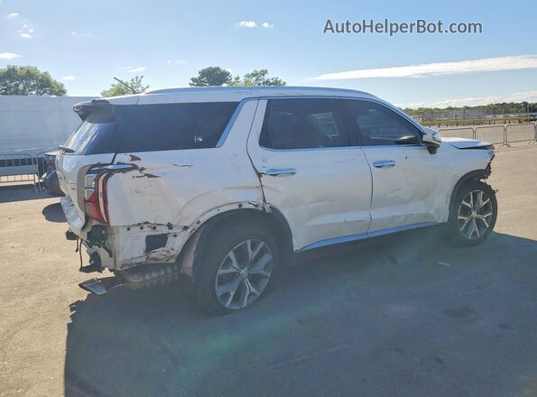 KM8R3DHE4NU360857 2022 HYUNDAI PALISADE Белый Задняя правая четверть