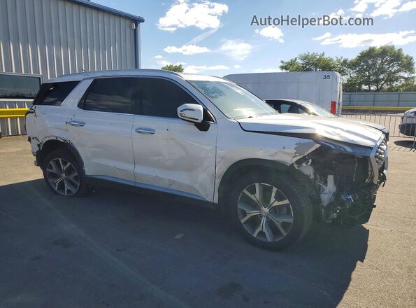 KM8R3DHE4NU360857 2022 HYUNDAI PALISADE Белый Передняя правая четверть
