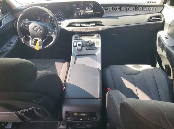 KM8R3DHE4NU360857 2022 HYUNDAI PALISADE Белый Вид панели приборов