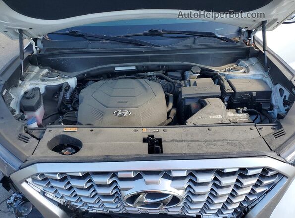 KM8R3DHE4NU360857 2022 HYUNDAI PALISADE Белый Вид подкапотного пространства