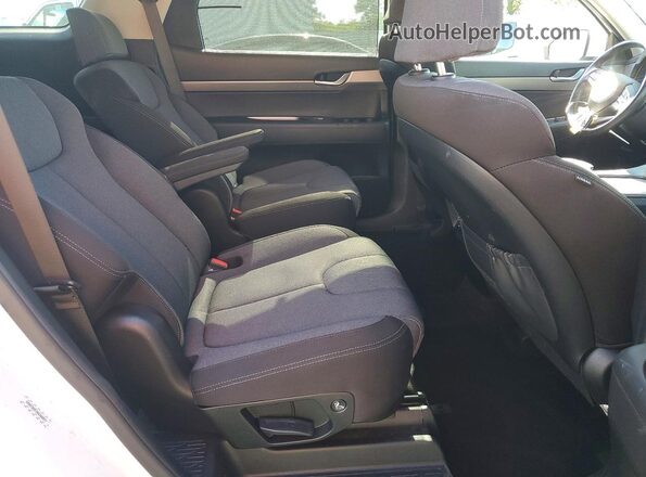 KM8R3DHE4NU360857 2022 HYUNDAI PALISADE Белый Вид задней части салона