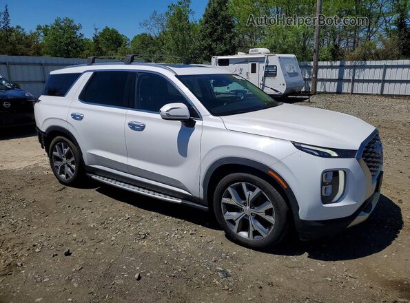 KM8R3DHE7LU096272 2020 HYUNDAI PALISADE White Передня права чверть