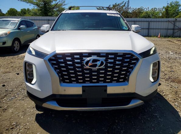 KM8R3DHE7LU096272 2020 HYUNDAI PALISADE White Вид спереду
