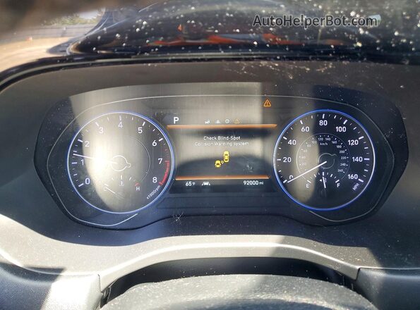 KM8R3DHE7LU096272 2020 HYUNDAI PALISADE White Вид щитка приладів