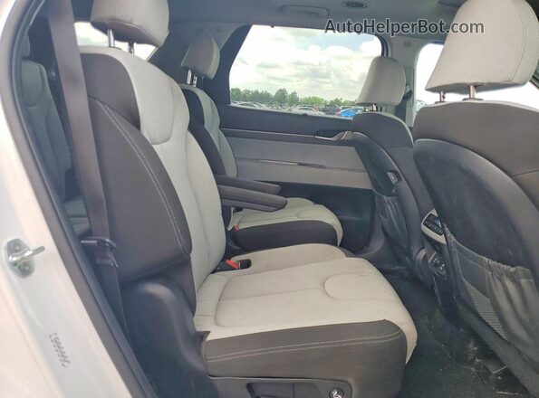 KM8R3DHE7NU385428 2022 HYUNDAI PALISADE White Սալոնի հետևի տեսք