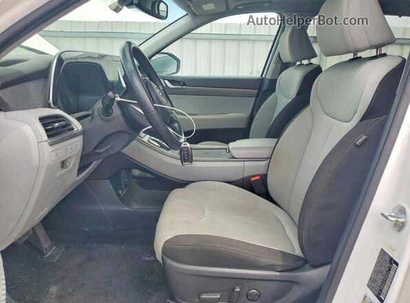 KM8R3DHE7NU385428 2022 HYUNDAI PALISADE White Սալոնի դիմացի տեսք