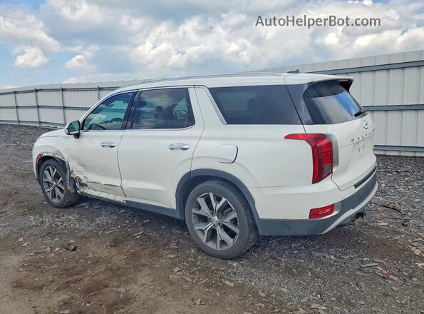 KM8R3DHE7NU385428 2022 HYUNDAI PALISADE White Հետևի ձախ