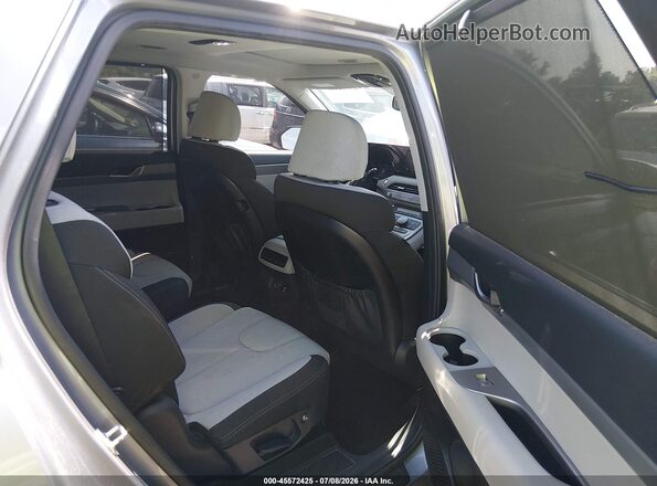KM8R3DHE8MU176682 2021 HYUNDAI PALISADE Silver VIN sticker view