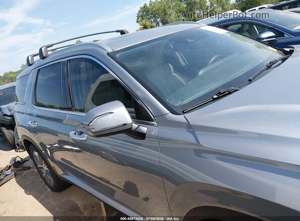 KM8R3DHE8MU176682 2021 HYUNDAI PALISADE Silver Rear interior view