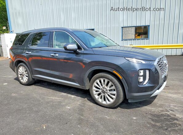 KM8R3DHE9LU046943 2020 HYUNDAI PALISADE Серый Передняя правая четверть