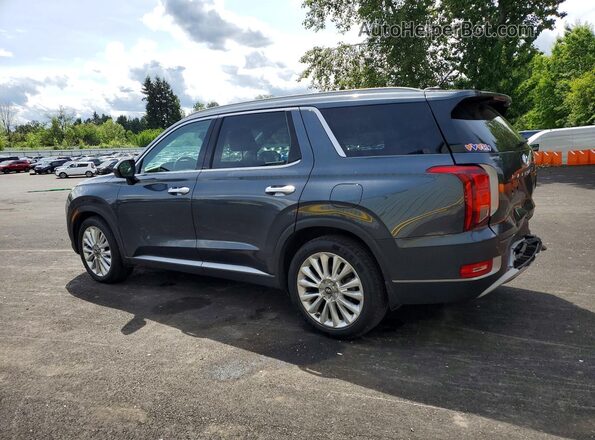KM8R3DHE9LU046943 2020 HYUNDAI PALISADE Серый Задняя левая четверть
