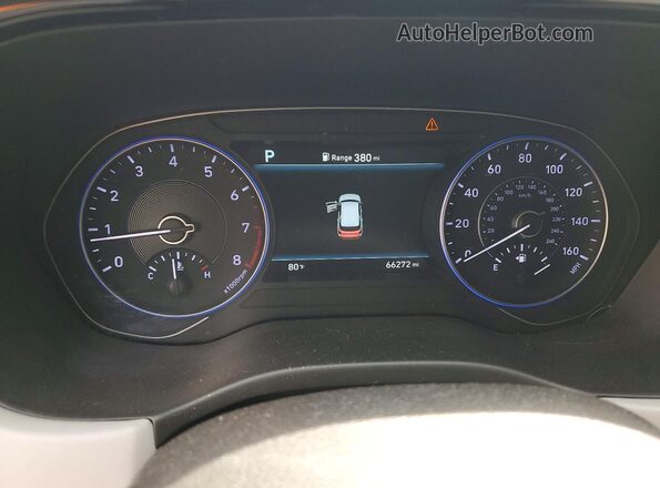 KM8R3DHE9LU046943 2020 HYUNDAI PALISADE Серый Вид щитка приборов