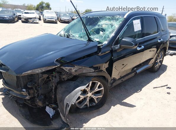 KM8R3DHE9NU427985 2022 HYUNDAI PALISADE Black Przód lewy