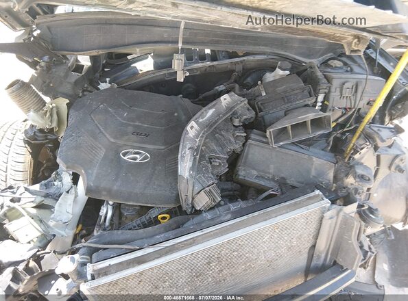 KM8R3DHE9NU427985 2022 HYUNDAI PALISADE Black Widok z tyłu