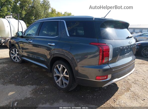 KM8R3DHEXLU137946 2020 HYUNDAI PALISADE Gray Rear left