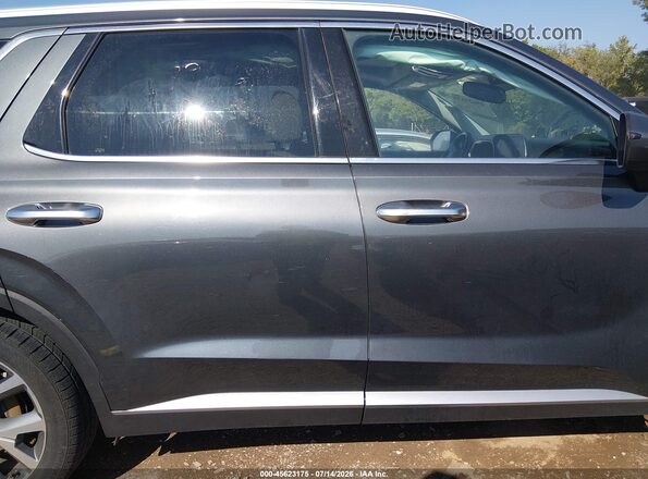 KM8R3DHEXLU137946 2020 HYUNDAI PALISADE Gray Rear interior view