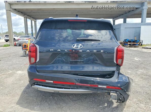 KM8R44GE0PU487946 2023 HYUNDAI PALISADE Black Հետևի տեսք
