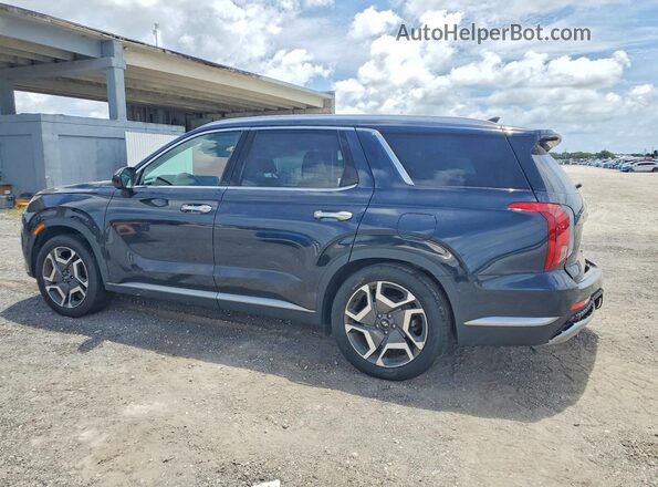 KM8R44GE0PU487946 2023 HYUNDAI PALISADE Black Հետևի ձախ