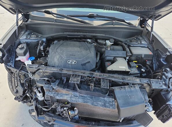 KM8R44GE2RU748982 2024 HYUNDAI PALISADE Blue Շարժիչի բաժամունքի տեսք