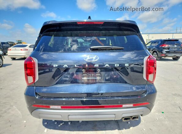 KM8R44GE2RU748982 2024 HYUNDAI PALISADE Blue Հետևի տեսք