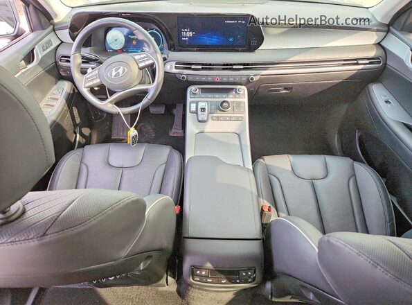 KM8R44GE2RU759951 2024 HYUNDAI PALISADE Gray Vista del salpicadero