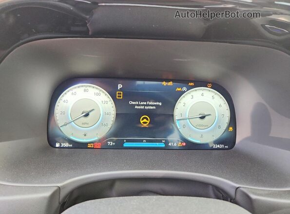 KM8R44GE2RU759951 2024 HYUNDAI PALISADE Gray Vista del cuadro de instrumentos