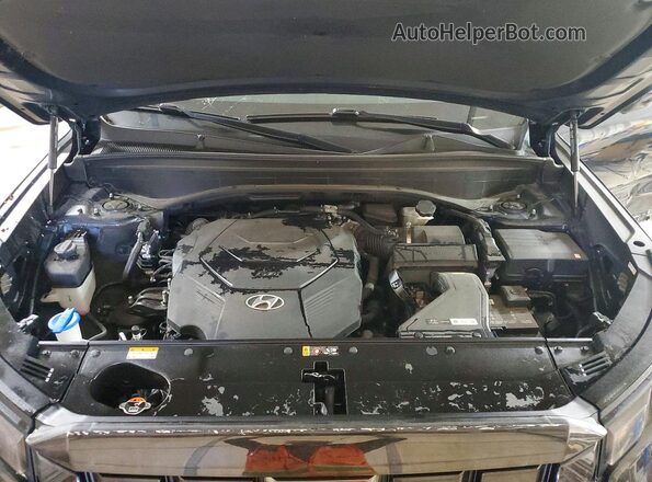 KM8R44GE3RU753740 2024 HYUNDAI PALISADE Black Շարժիչի բաժամունքի տեսք