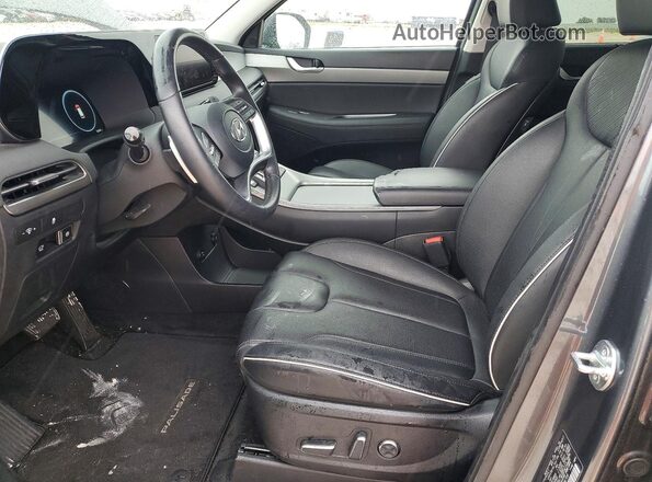 KM8R44GE6RU696708 2024 HYUNDAI PALISADE Gray Widok wnętrza z przodu