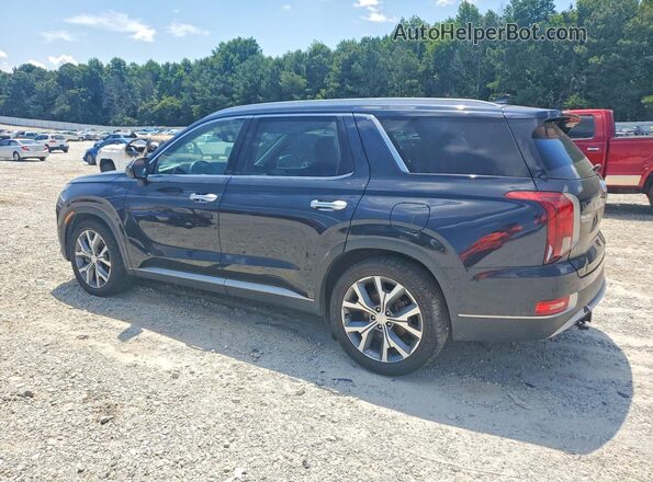 KM8R44HE0LU110171 2020 HYUNDAI PALISADE Blue Հետևի ձախ
